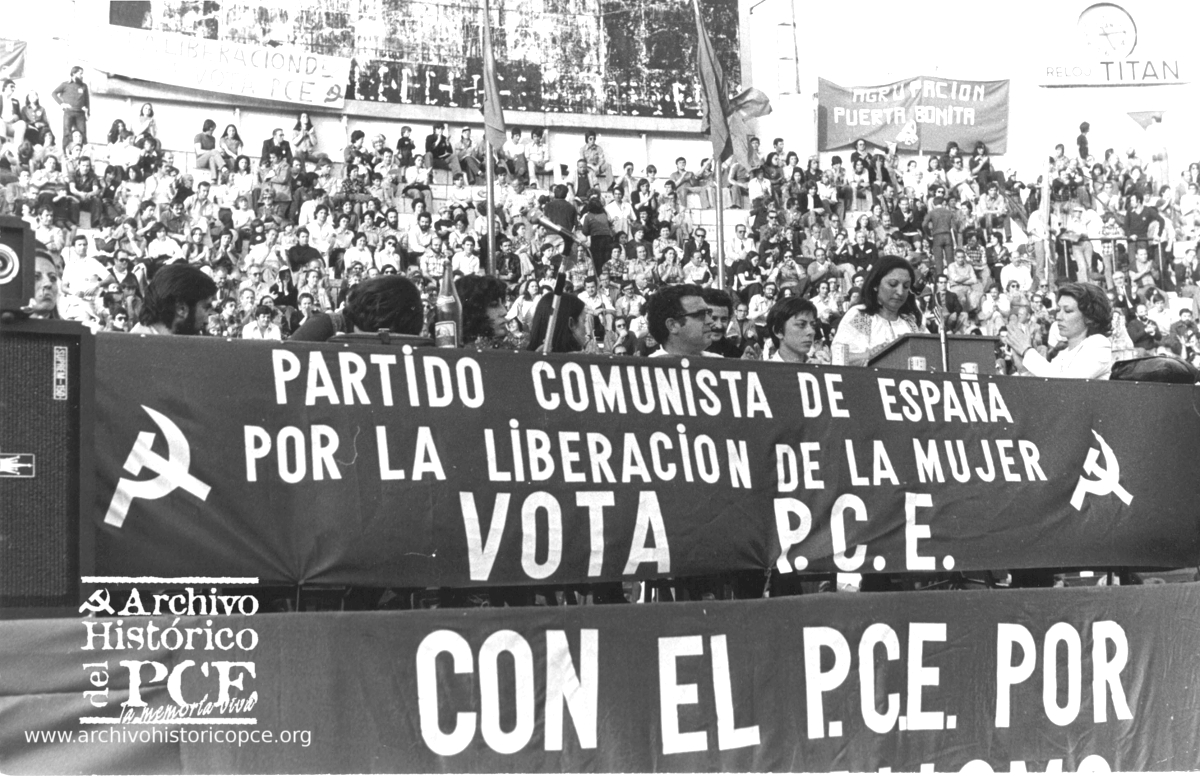elecciones mitin 1977 | Archivo Histórico del PCE